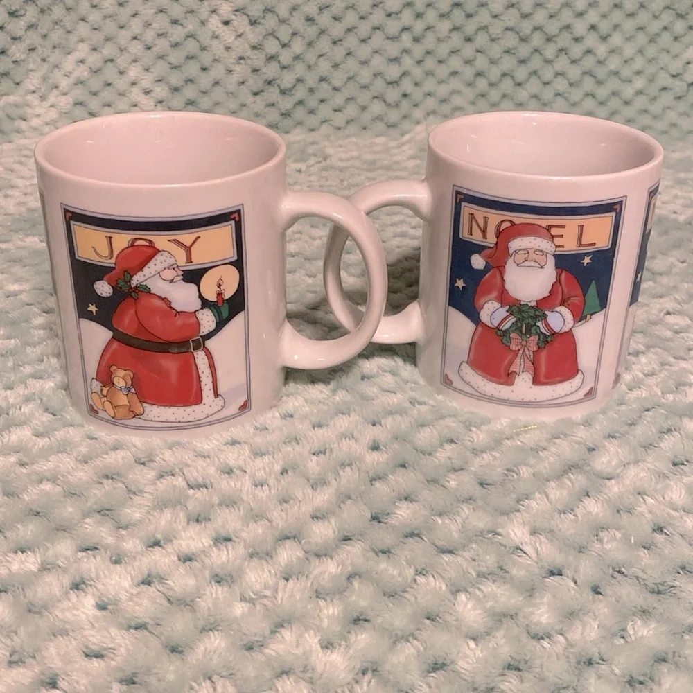 Santa Mug Set